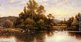 Alfred Glendening The Ferry painting